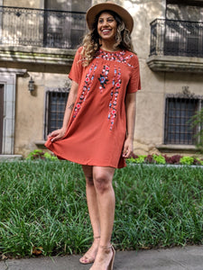 Terracotta Dress