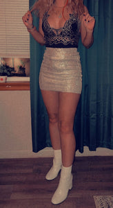 Champagne Cheers Skirt