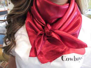 Ruby Red Wild Rag